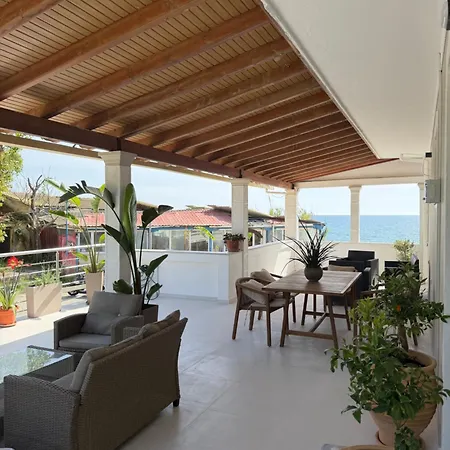 Aparthotel Marea Blue Seaview Of Santa Barbara Marathias